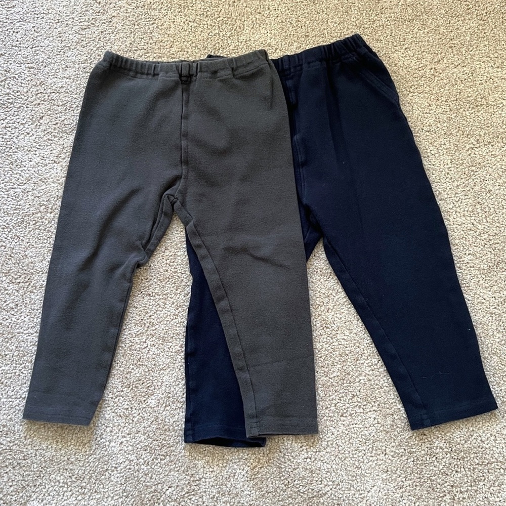 Lot of two Muji leggings size 100